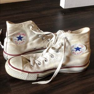 White high top converse